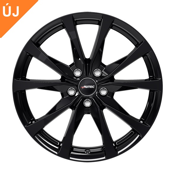 Ford Focus alufelni 5X108 6.5X16 col Autec Brixen fekete felni télre is